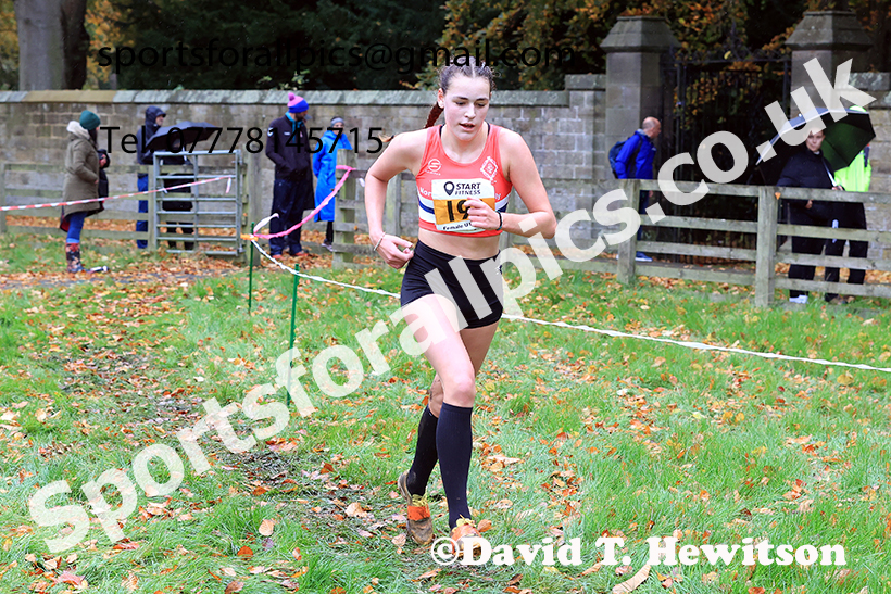 Womens under-17s 2024 Start Fitness NEHL, Lambton Park, near Chester le Street, County Durham.   Photo: David T. Hewitson/Sports for All Pics